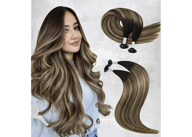 Extensii cheratina Diamond Balayage #2/#27